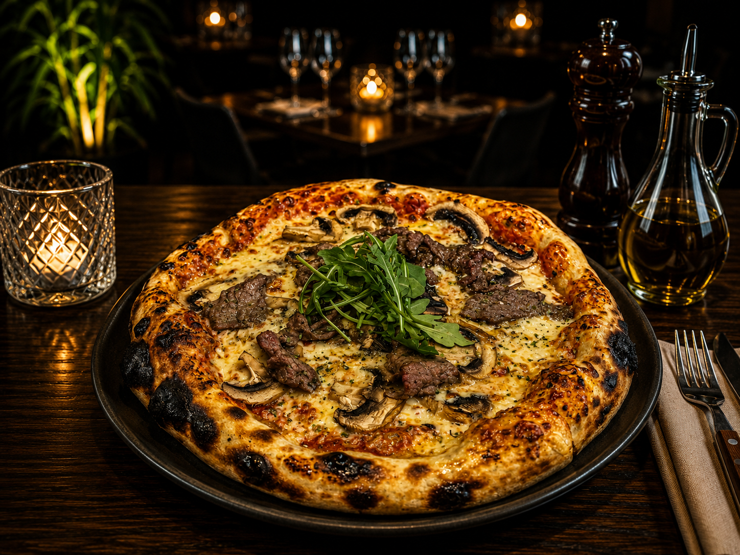 Oxfilépizza